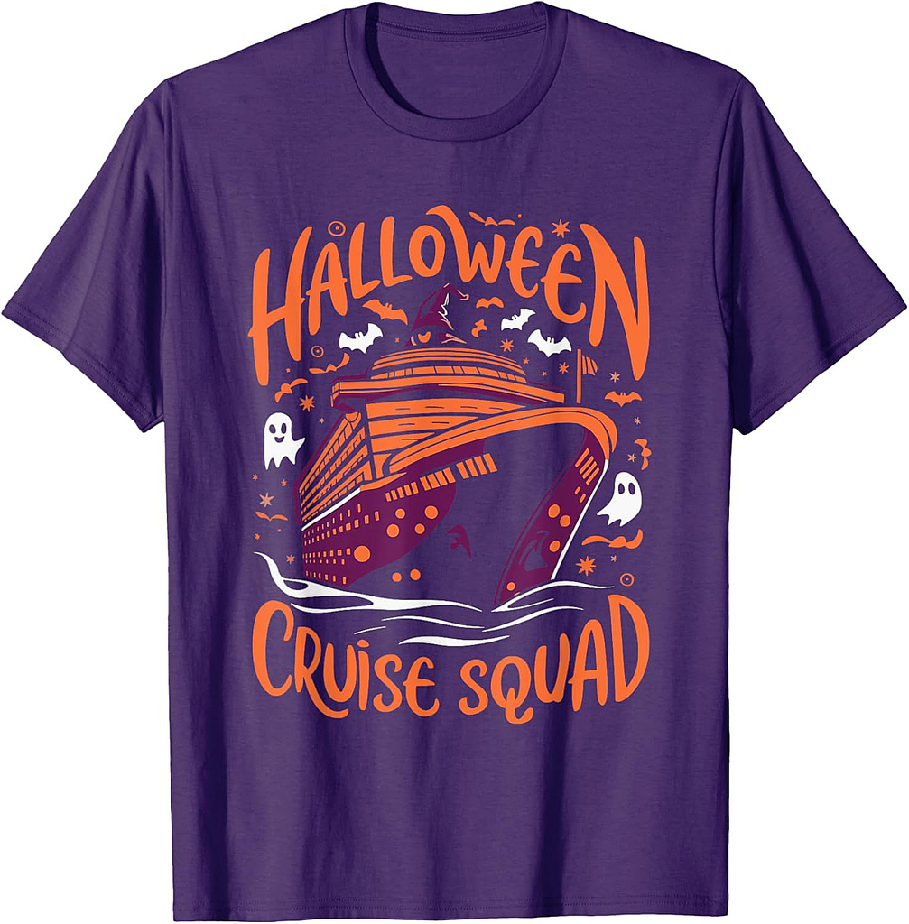 Halloween Cruise Squad Vacation T-Shirt