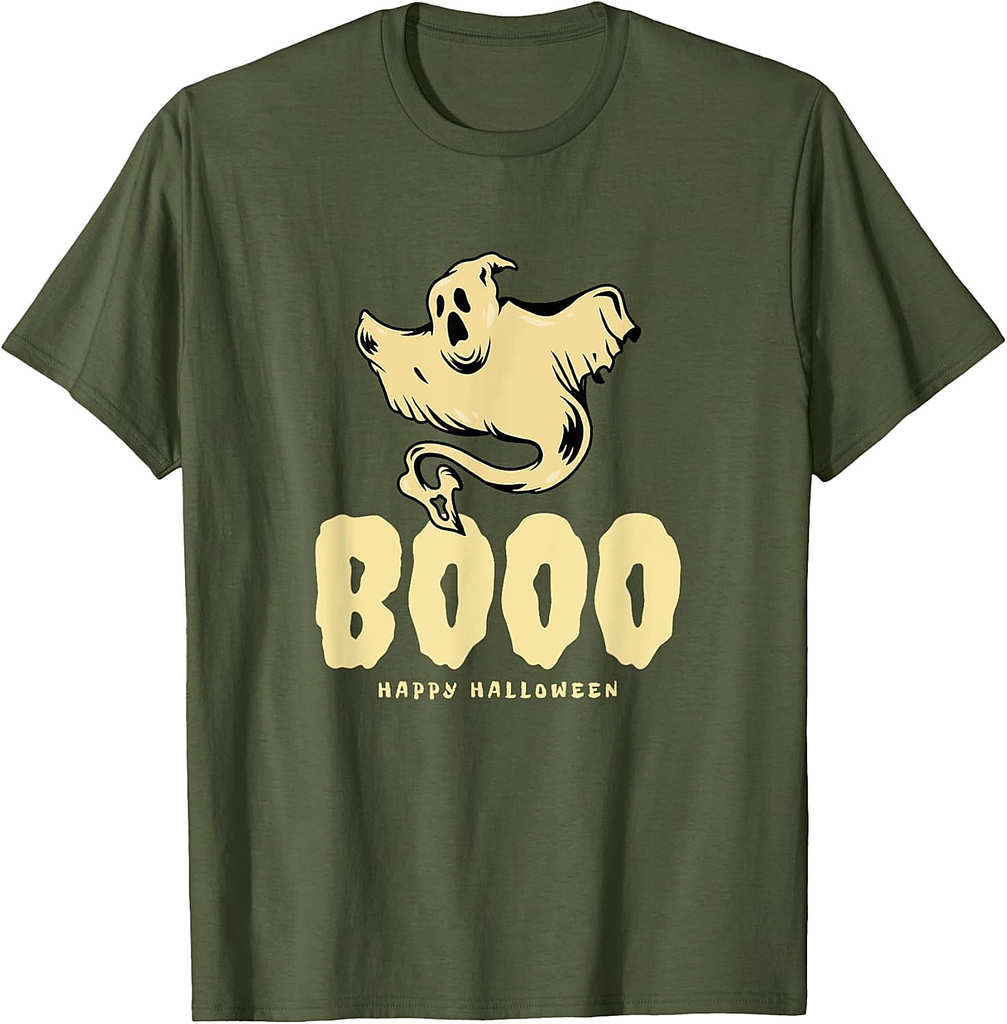 Halloween Ghost Boo T-Shirt