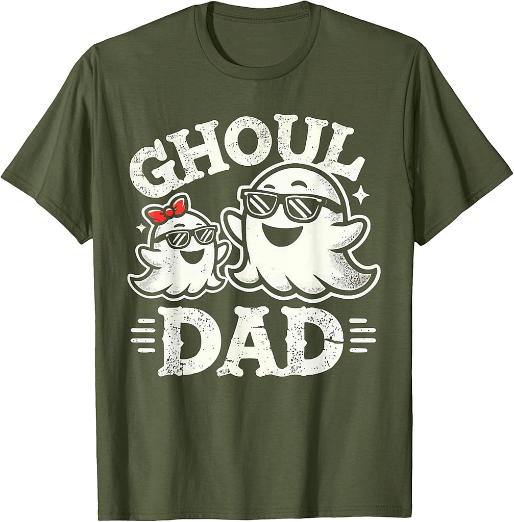 Halloween Ghoul Lover Spooky Ghost Scary Trick Or Treat T-Shirt