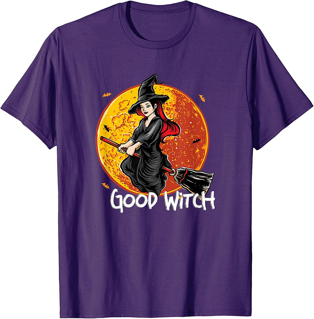 Halloween Good Witch Moon October 31 T-Shirt