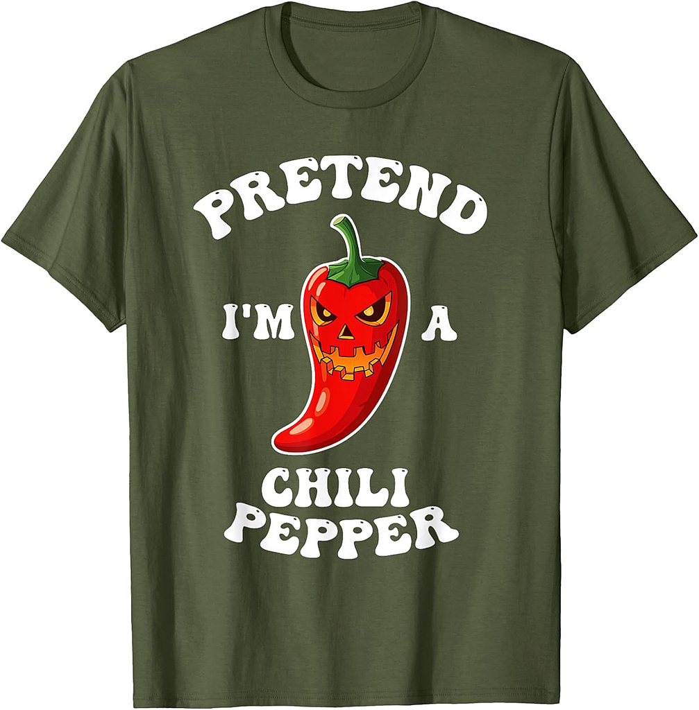 Halloween Pretend I'm A Chili Pepper T-Shirt