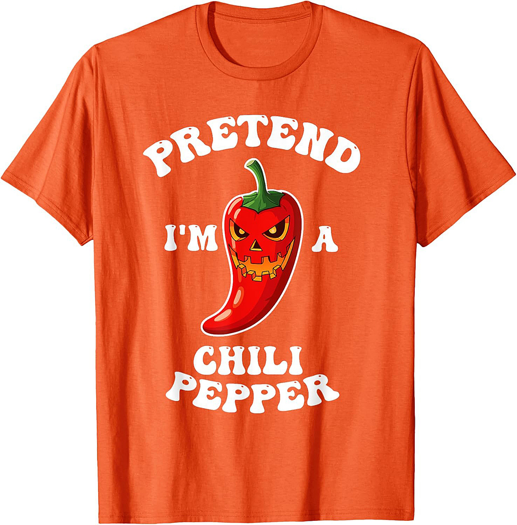 Halloween Pretend I'm A Chili Pepper T-Shirt