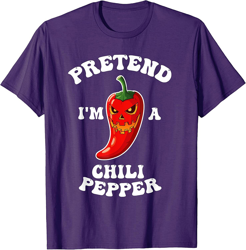 Halloween Pretend I'm A Chili Pepper T-Shirt