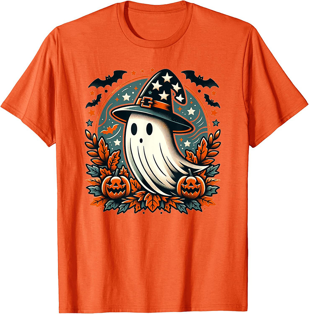 Halloween Spooky Ghost for Spooky Season Costume T-Shirt