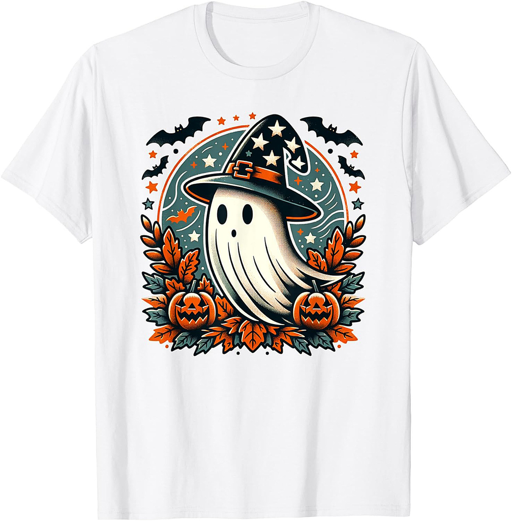 Halloween Spooky Ghost for Spooky Season Costume T-Shirt