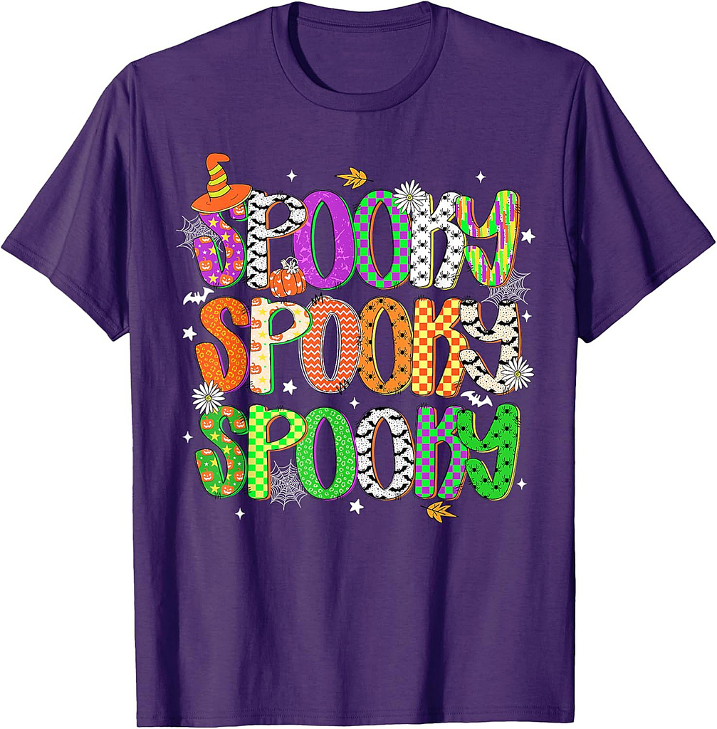 Halloween: Spooky Season Preppy Halloween Women Kids T-Shirt