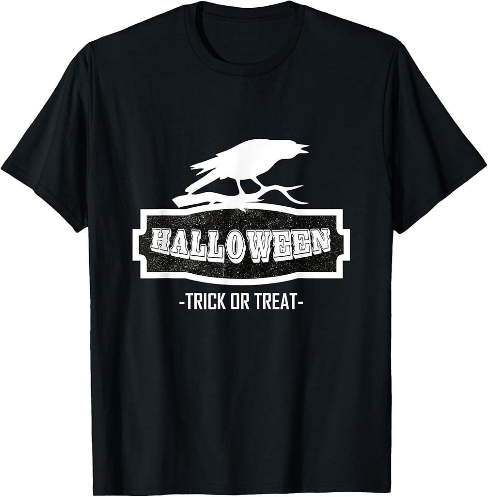 Halloween Trick or Treat - Raven - Party Halloween T-Shirt