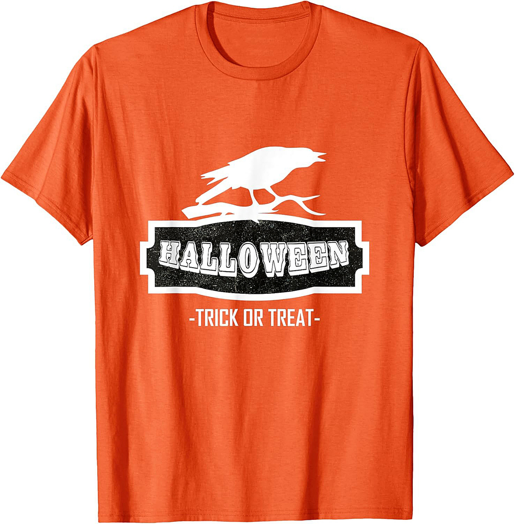 Halloween Trick or Treat - Raven - Party Halloween T-Shirt