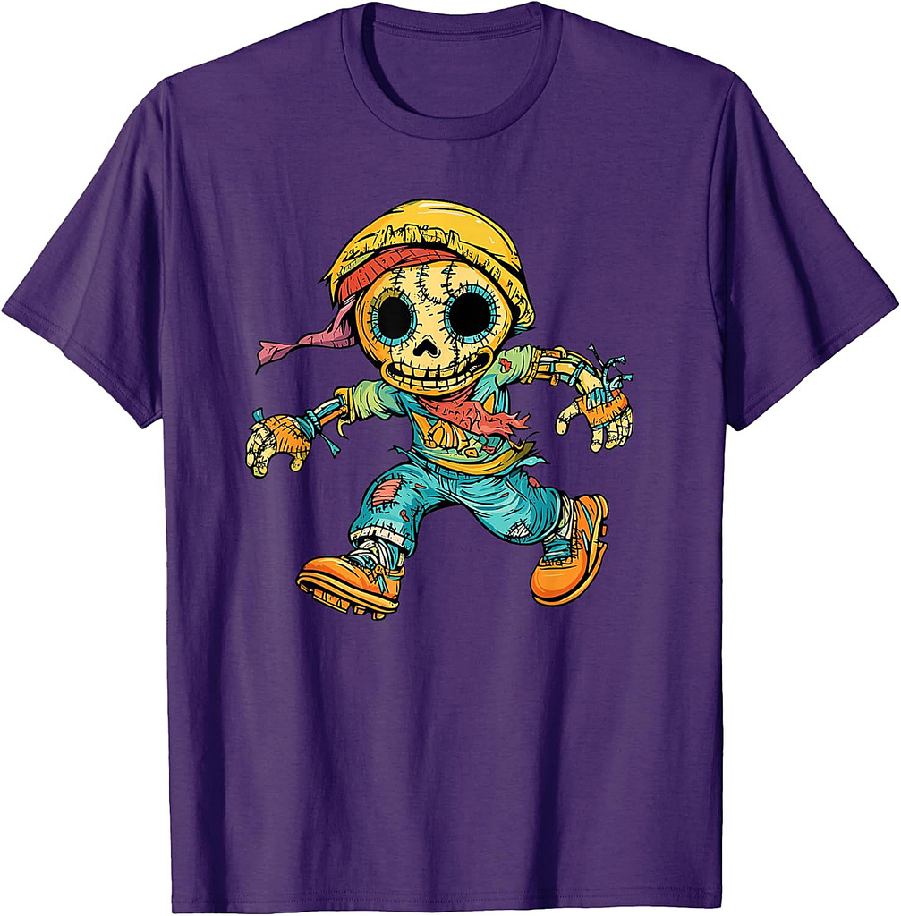 Halloween Zombie Character Cool Style T-Shirt