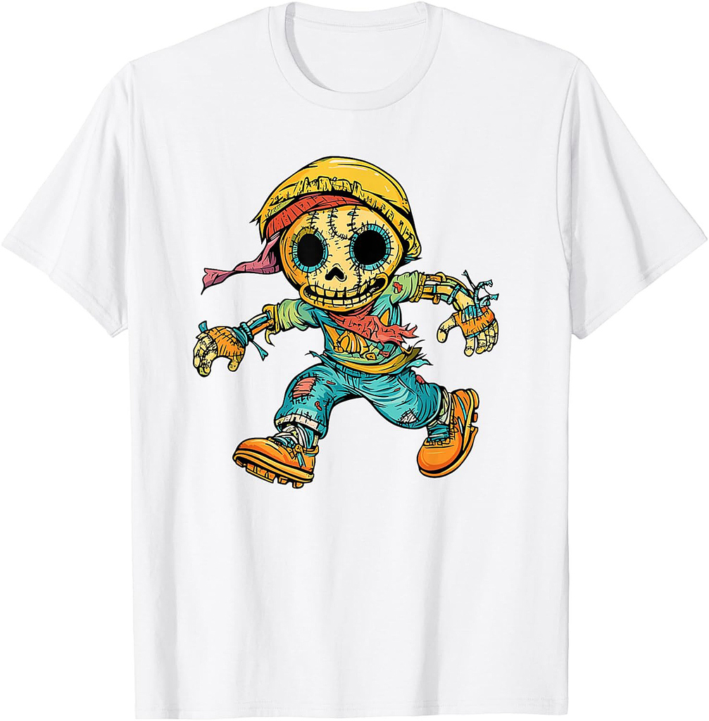 Halloween Zombie Character Cool Style T-Shirt
