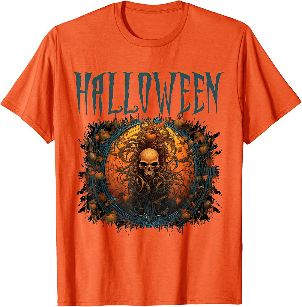 Halloween pumpkin Jack O Lantern Scary T-Shirt