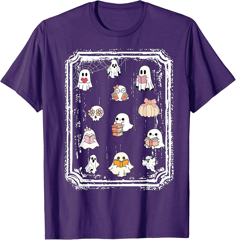 Halloween vintage postage stamp T-Shirt
