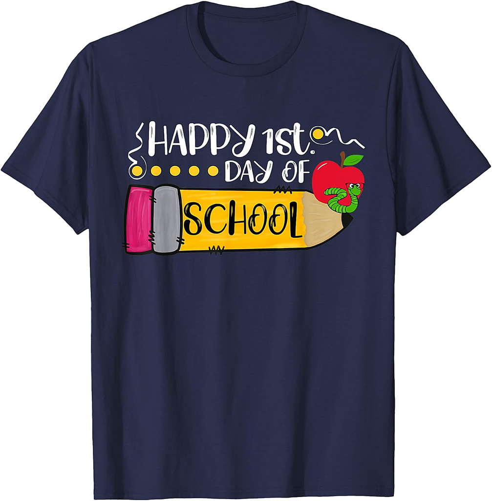 Happy First Day Of School Celebration Back To School Kids T-Shirt