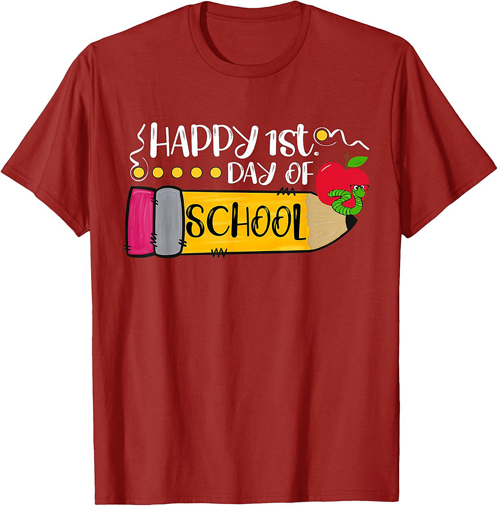 Happy First Day Of School Celebration Back To School Kids T-Shirt