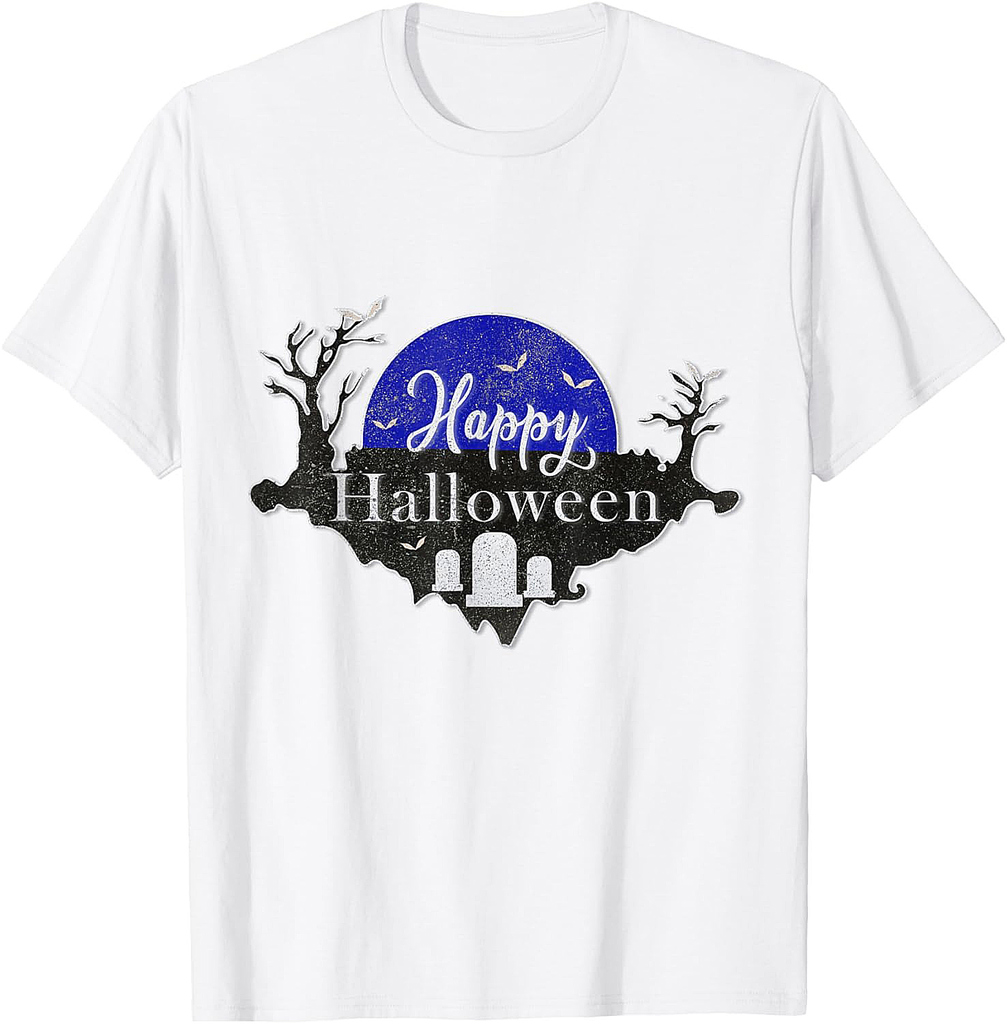 Happy Halloween - Gravestone - Party Halloween T-Shirt
