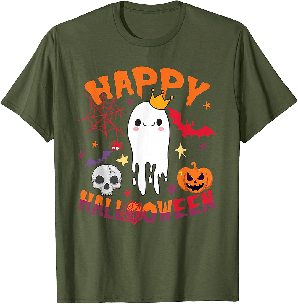 Happy Halloween Cute Ghost T-Shirt