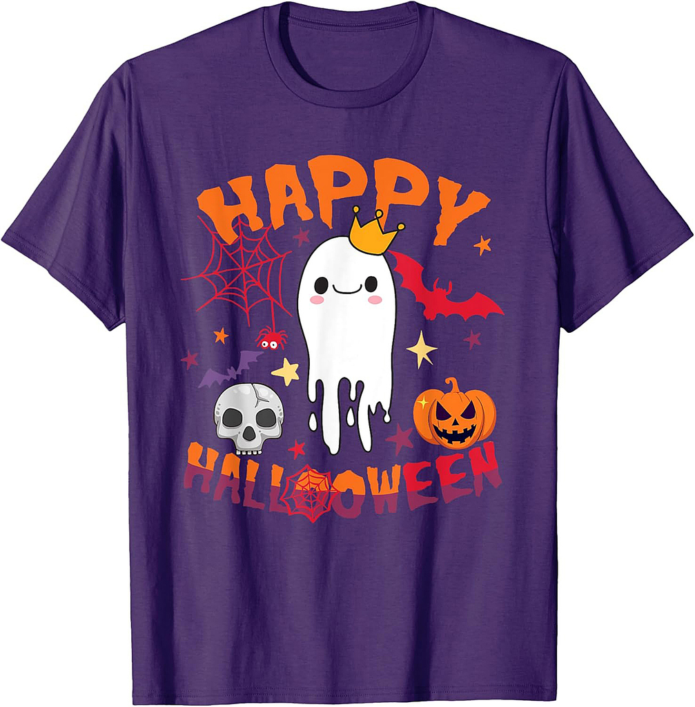 Happy Halloween Cute Ghost T-Shirt