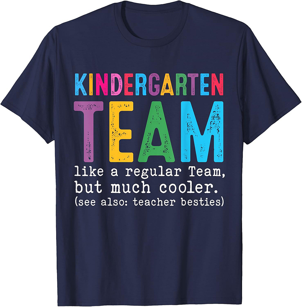Hello Kindergarten Team Back to School Teacher Student Kids T-Shirt