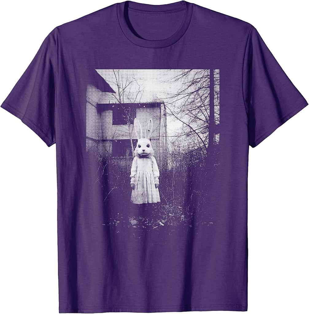Horror Bunny Rabbit | Dark Creepy Unholy Gothic Halloween T-Shirt