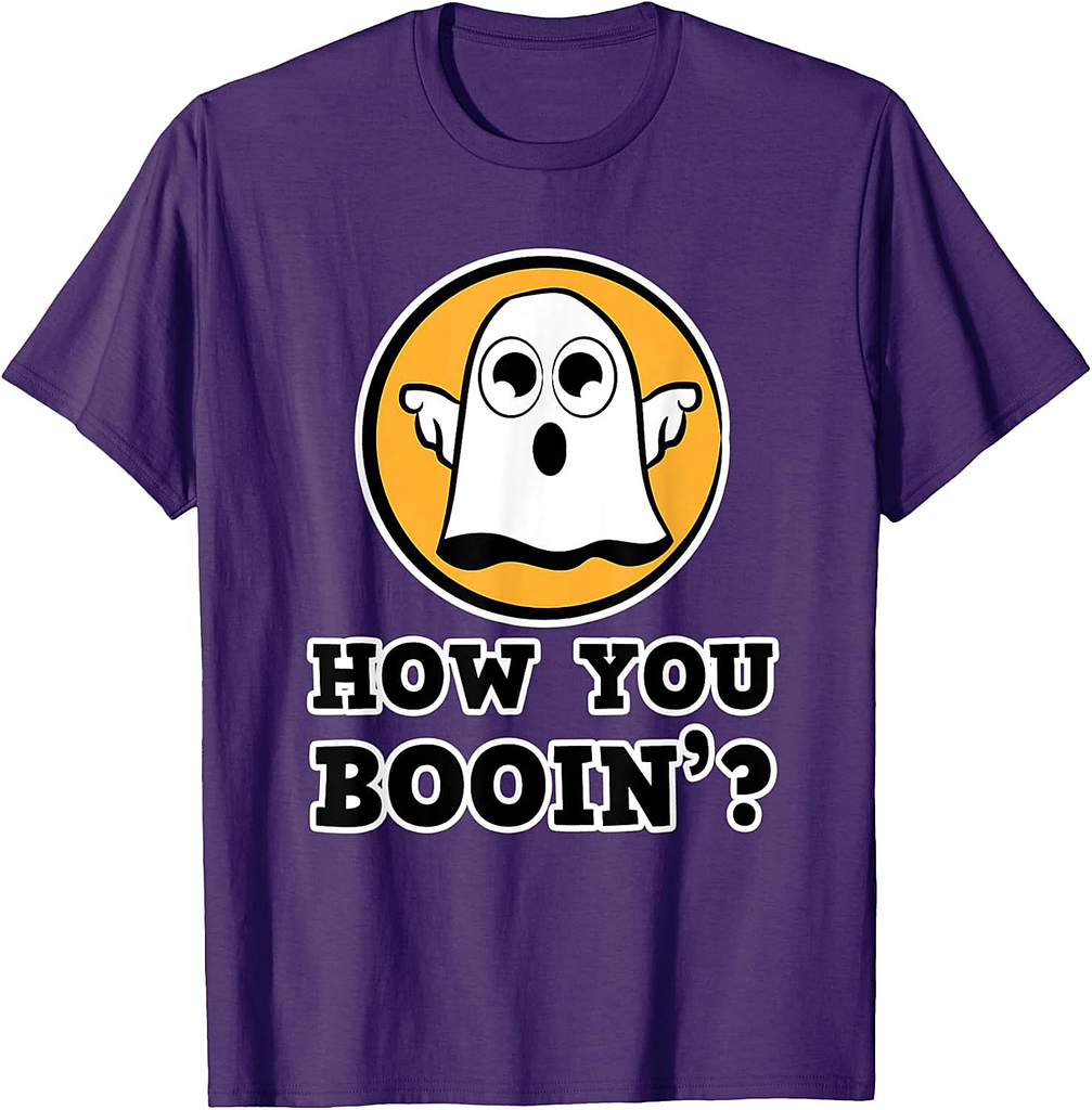 How you booin`? - Ghost Party on Halloween T-Shirt