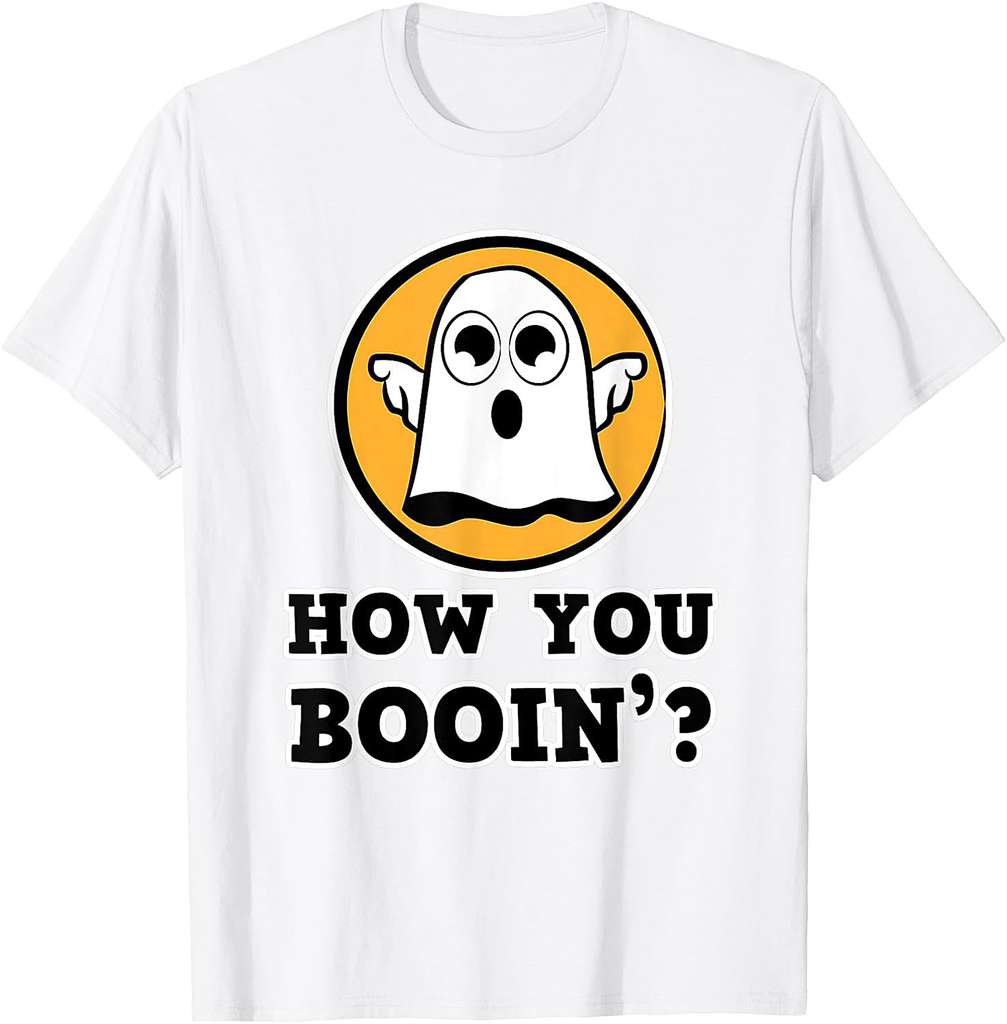 How you booin`? - Ghost Party on Halloween T-Shirt