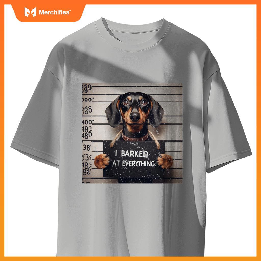 I Barked at Everything Alpine Dachsbracke Dog Men Women Kids T-Shirt