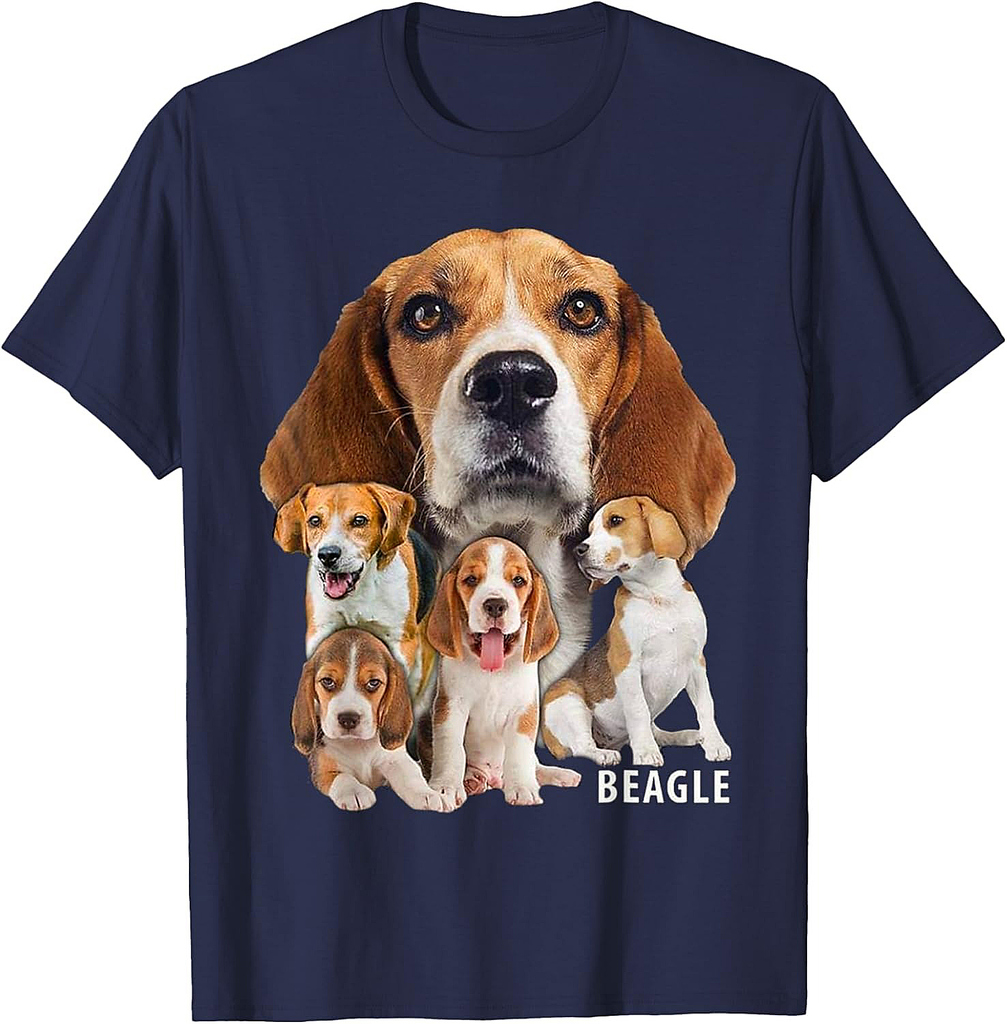 I Love My Beagle Shirt Dog Themed Funny Beagle Lover T-Shirt