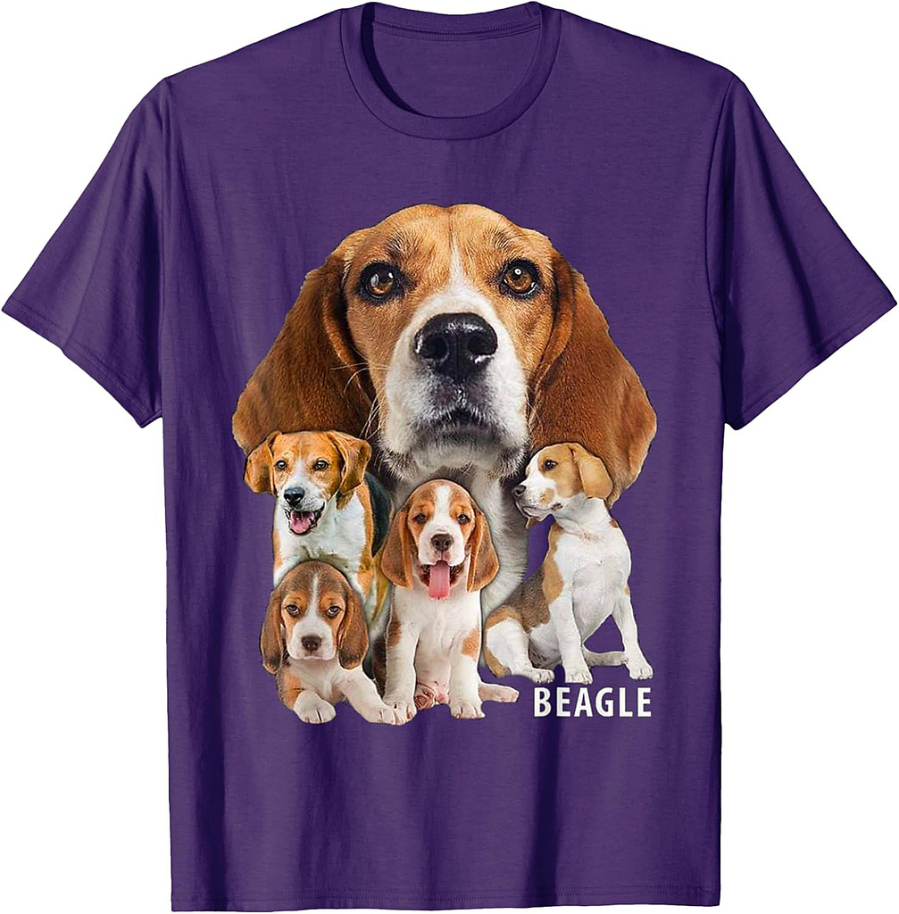 I Love My Beagle Shirt Dog Themed Funny Beagle Lover T-Shirt
