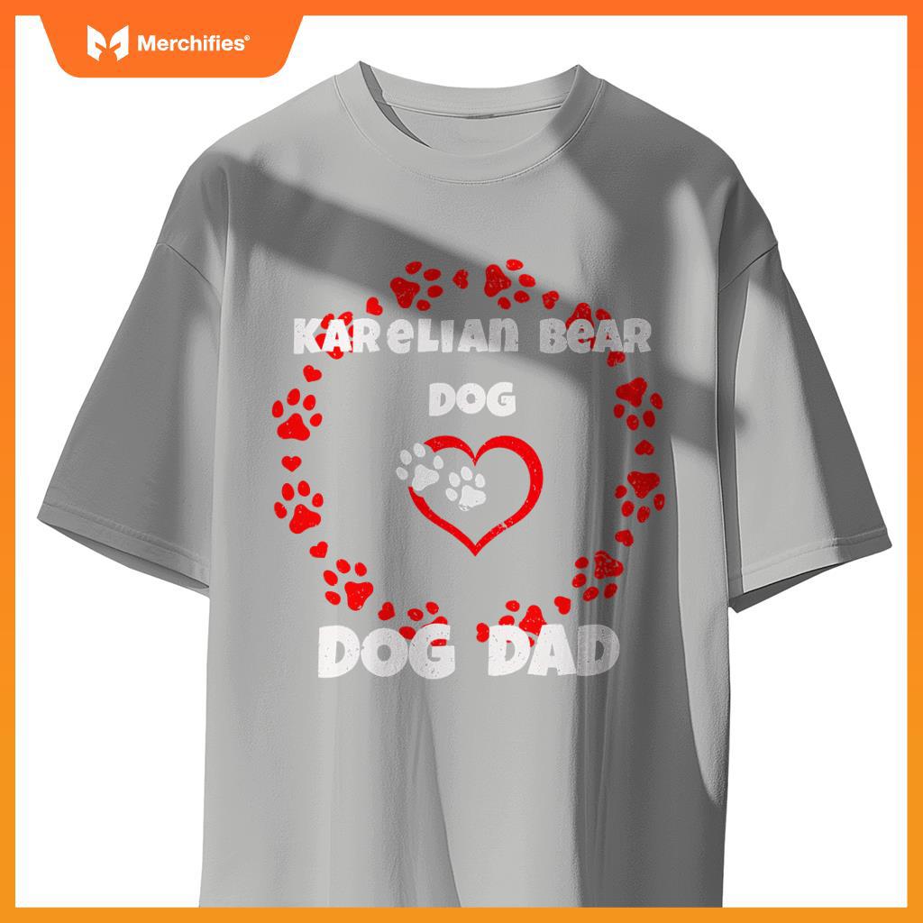 I Love My Karelian Bear Dog Dog Dogs Breed T-Shirt
