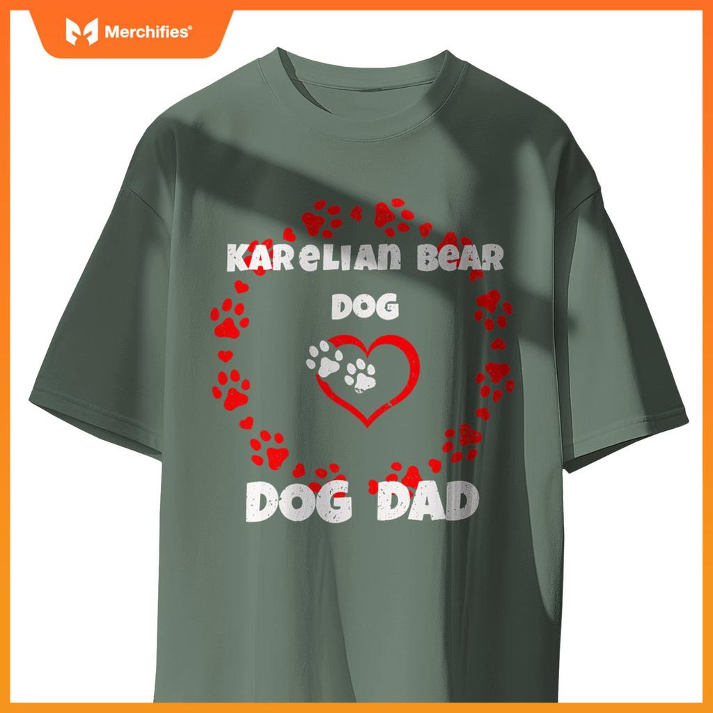 I Love My Karelian Bear Dog Dog Dogs Breed T-Shirt
