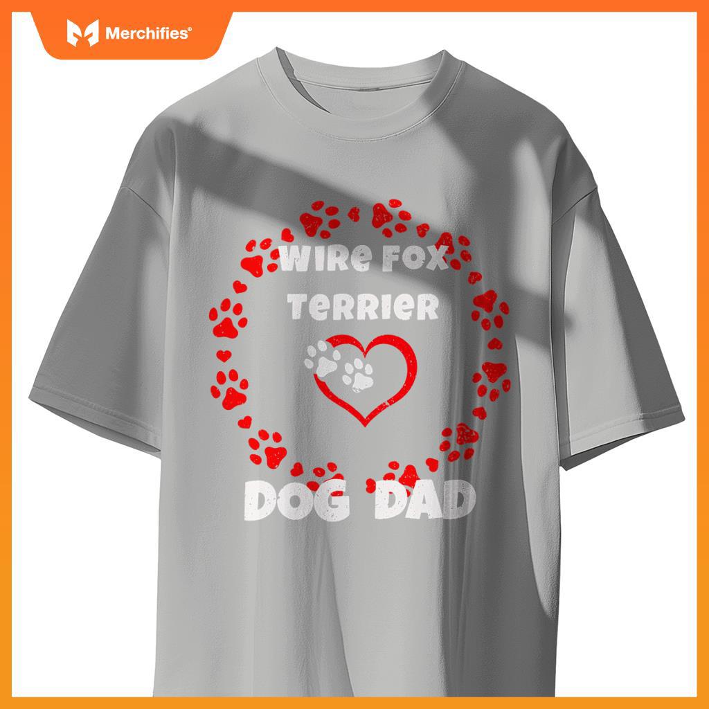 I Love My Wire Fox Terrier Dog Dogs Breed T-Shirt