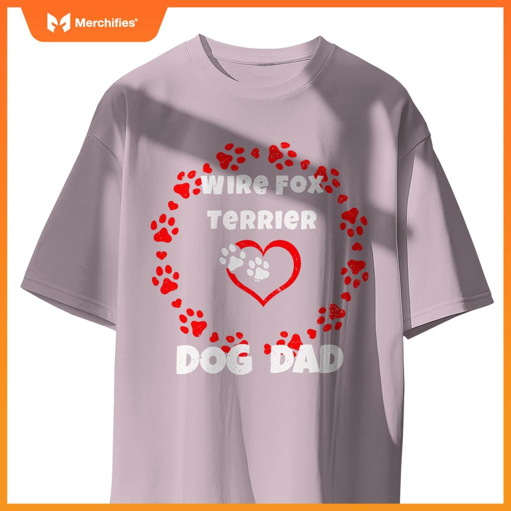 I Love My Wire Fox Terrier Dog Dogs Breed T-Shirt