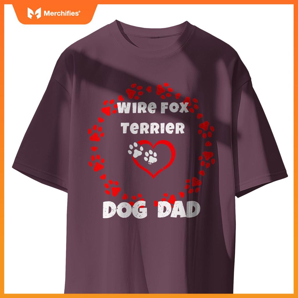 I Love My Wire Fox Terrier Dog Dogs Breed T-Shirt