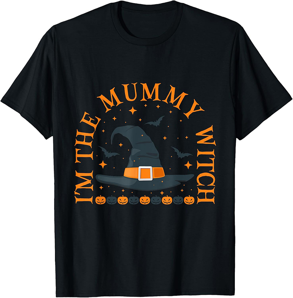 Im the Mummy Witch Shirt Halloween Matching Group Costume T-Shirt