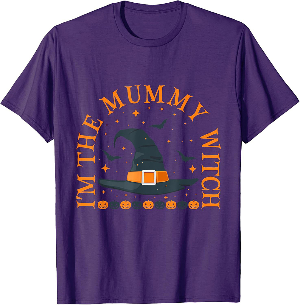 Im the Mummy Witch Shirt Halloween Matching Group Costume T-Shirt