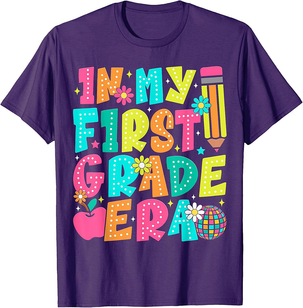 In My First Grade Teacher Student 1st Grade Back To School T-Shirt
