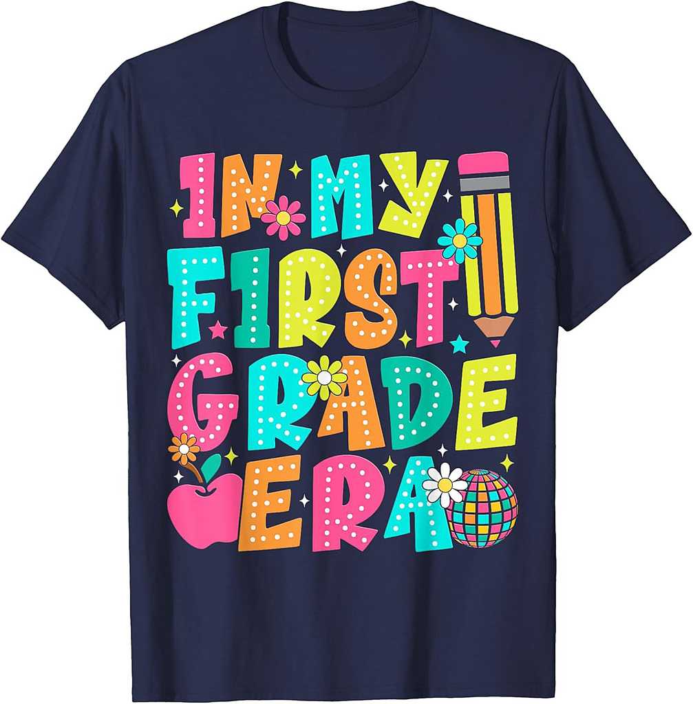 In My First Grade Teacher Student 1st Grade Back To School T-Shirt