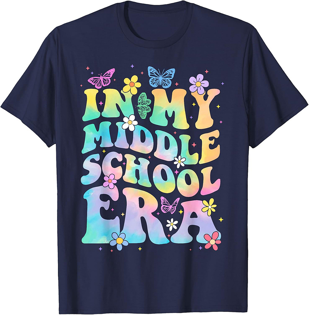 In My Middle School Era Back To School Outfits For Teacher T-Shirt