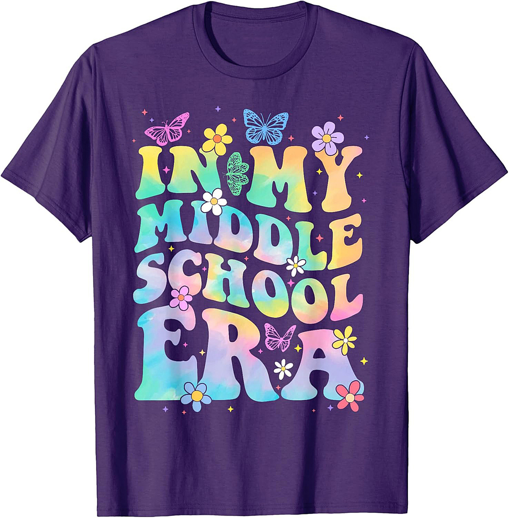 In My Middle School Era Back To School Outfits For Teacher T-Shirt