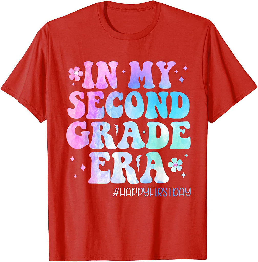 In My Second Grade Era Back to School 2nd Grade Teacher Kids T-Shirt