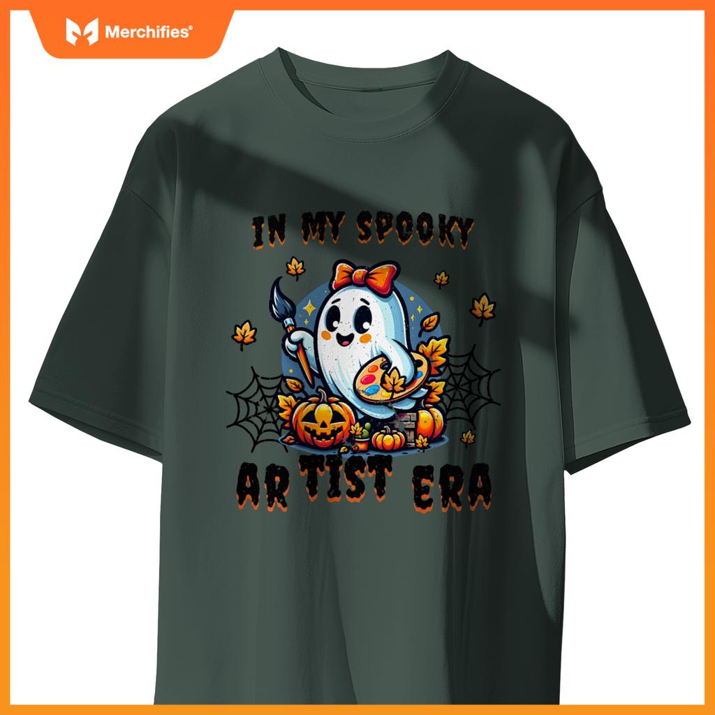In My Spooky Artist Era Halloween Art Teacher Ghost Cute