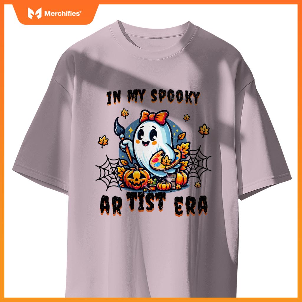 In My Spooky Artist Era Halloween Art Teacher Ghost Cute