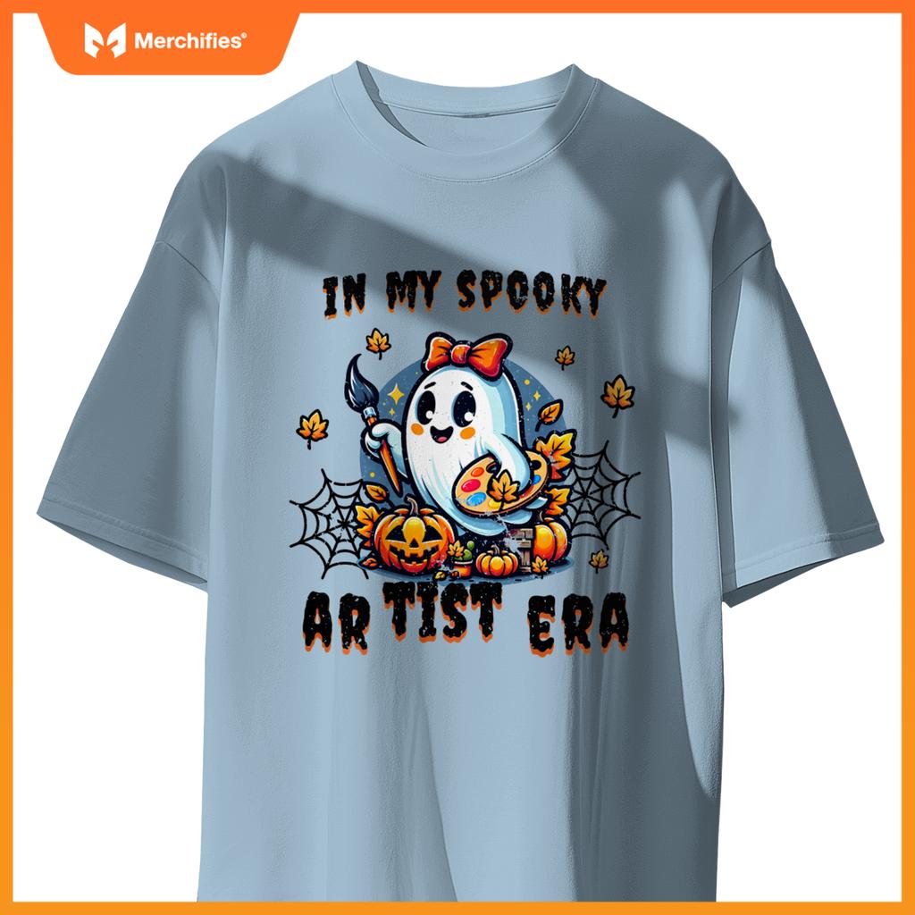 In My Spooky Artist Era Halloween Art Teacher Ghost Cute