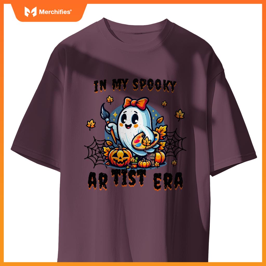 In My Spooky Artist Era Halloween Art Teacher Ghost Cute