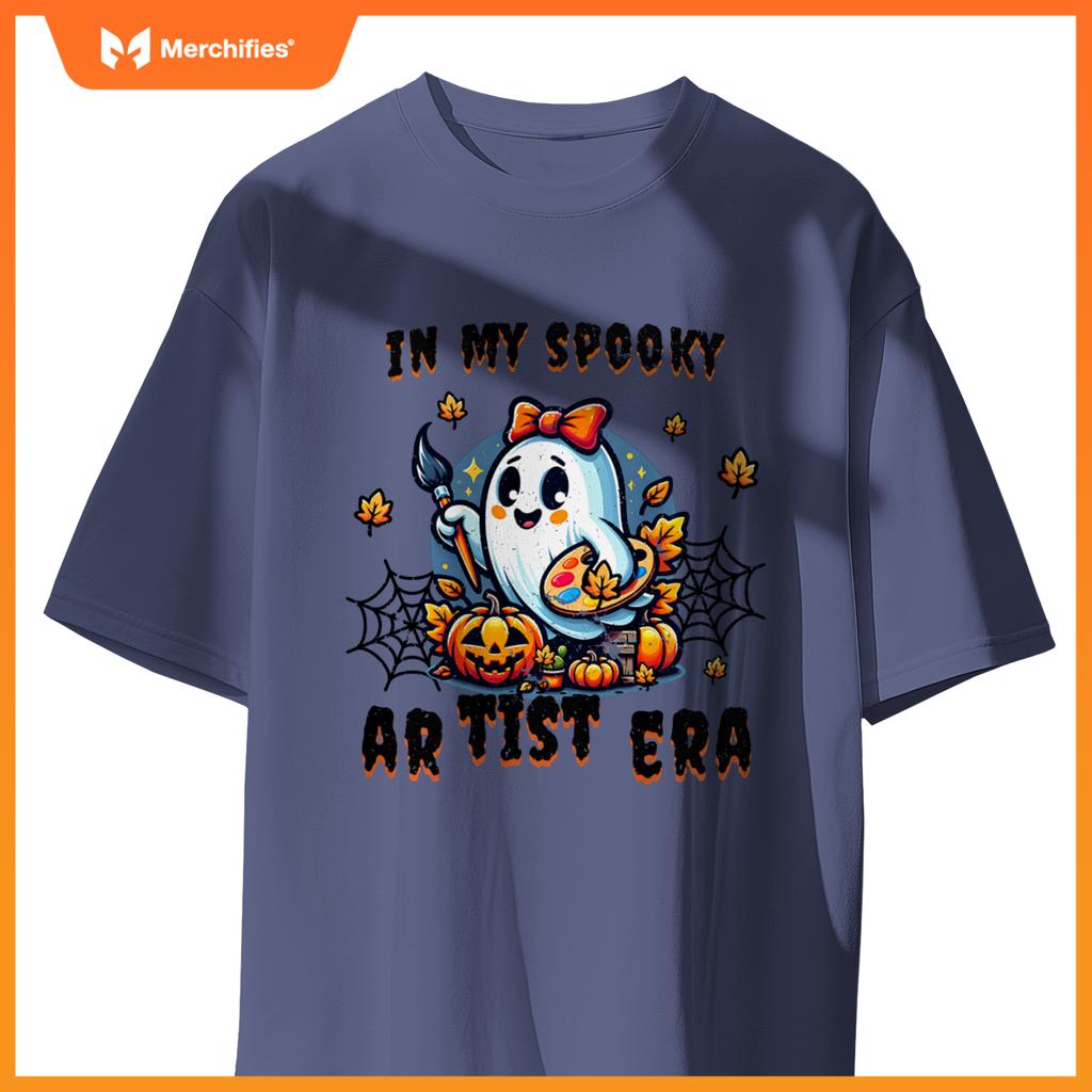 In My Spooky Artist Era Halloween Art Teacher Ghost Cute