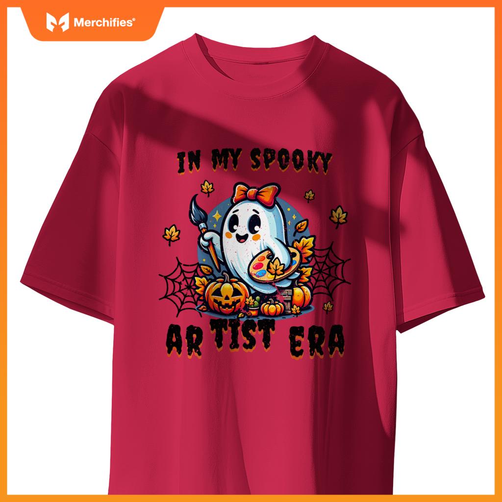 In My Spooky Artist Era Halloween Art Teacher Ghost Cute
