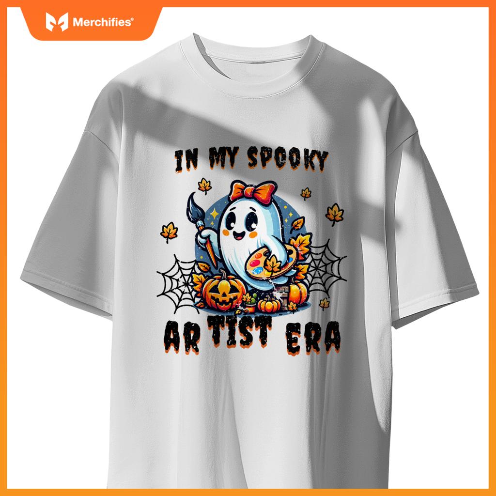In My Spooky Artist Era Halloween Art Teacher Ghost Cute