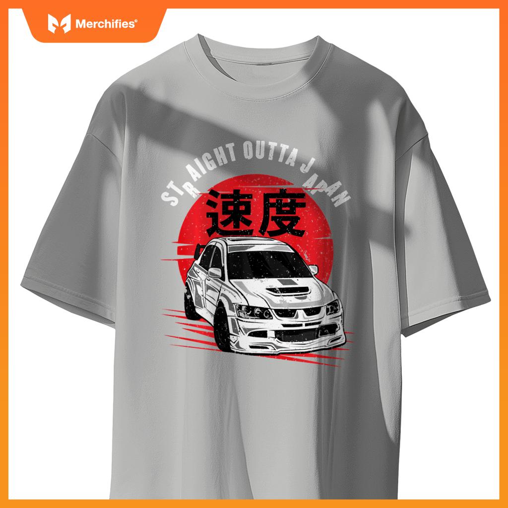 JDM Tokyo Japan Drift Race Car Tuning Straight Outta Japan T-Shirt