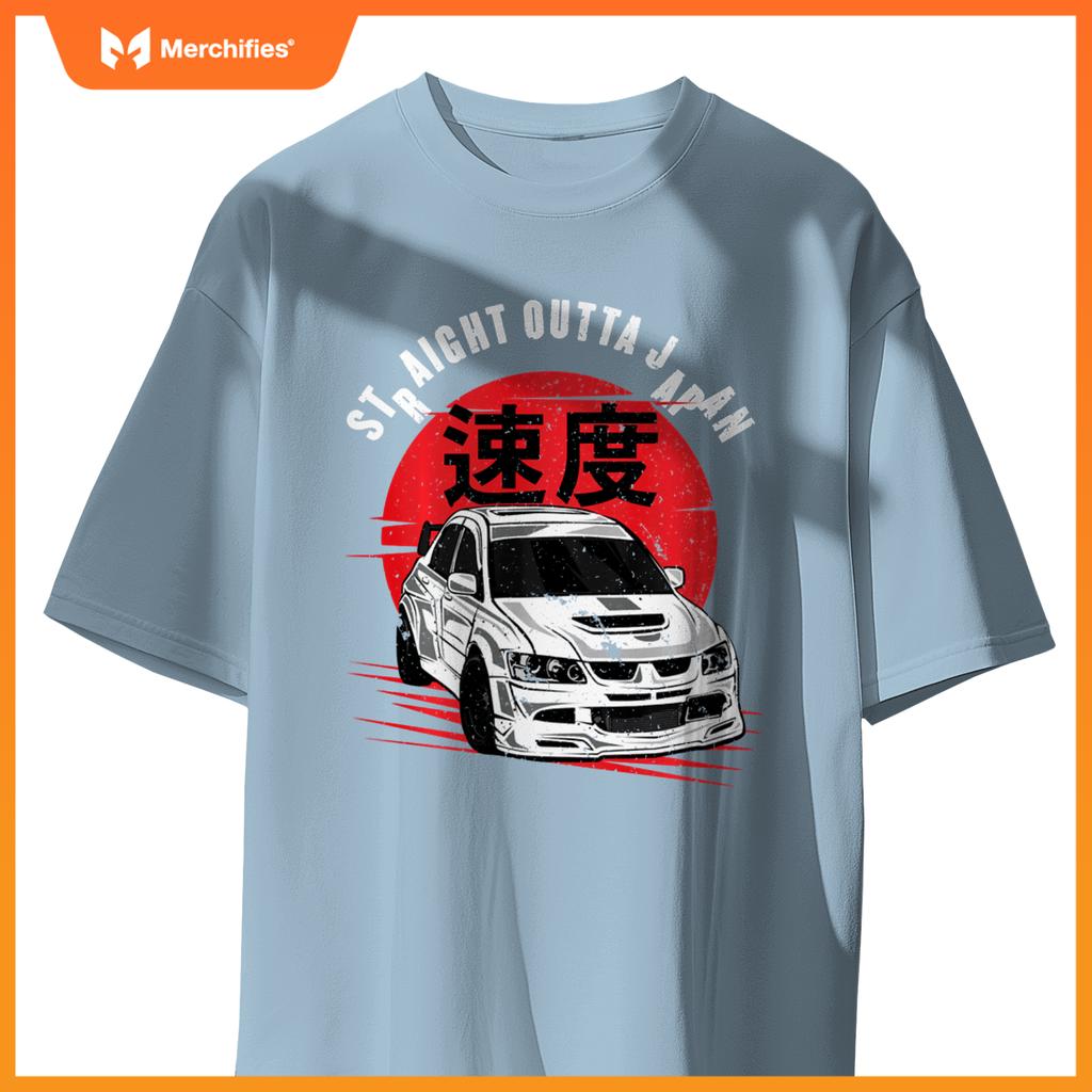 JDM Tokyo Japan Drift Race Car Tuning Straight Outta Japan T-Shirt