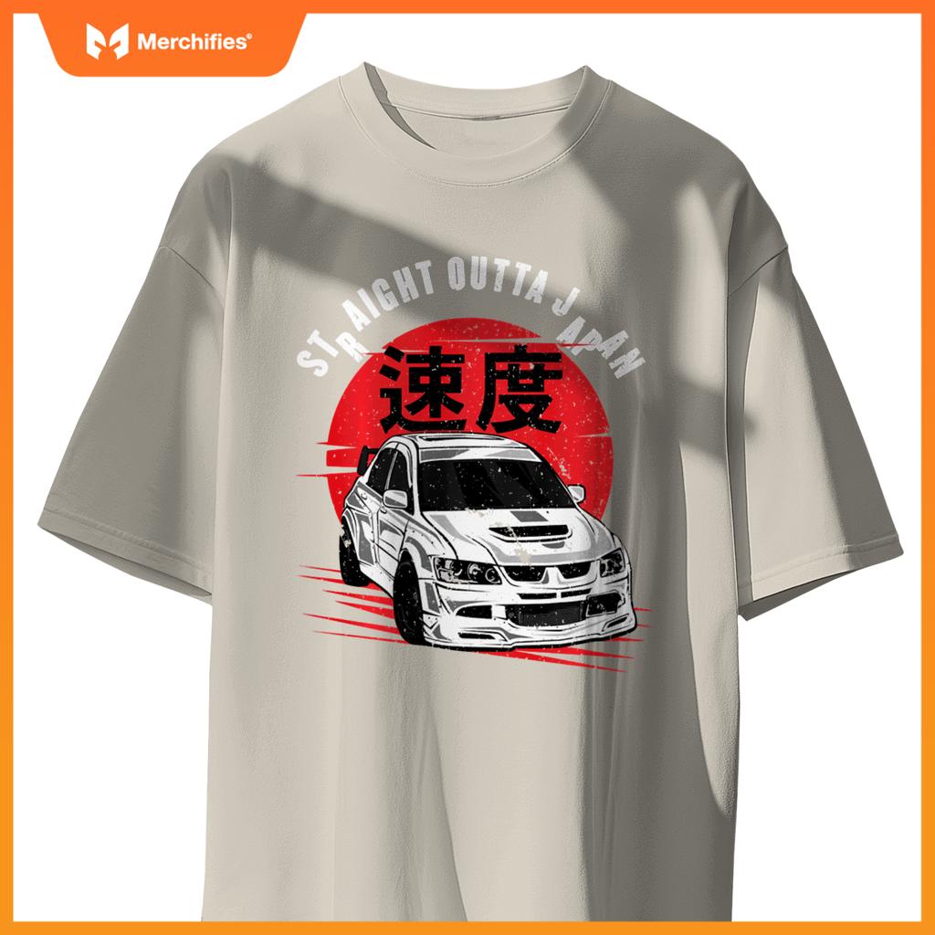 JDM Tokyo Japan Drift Race Car Tuning Straight Outta Japan T-Shirt